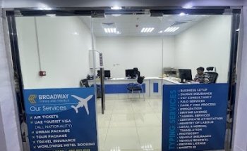 Broadway typing and travels