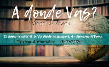 A Donde Vas Viaggi