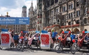 Lederhosen-Express | Rikscha München