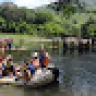 Puerto Alejandria - Balsaje en el Río La Vieja (Embarque y Desembarque)